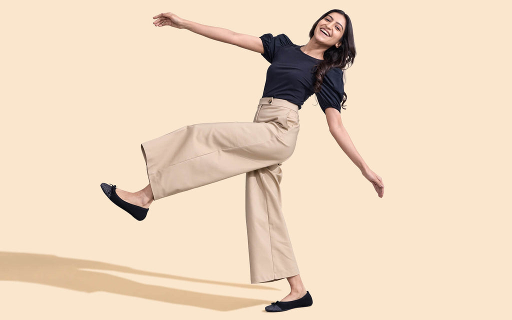 Ballet Flats For Women : Black