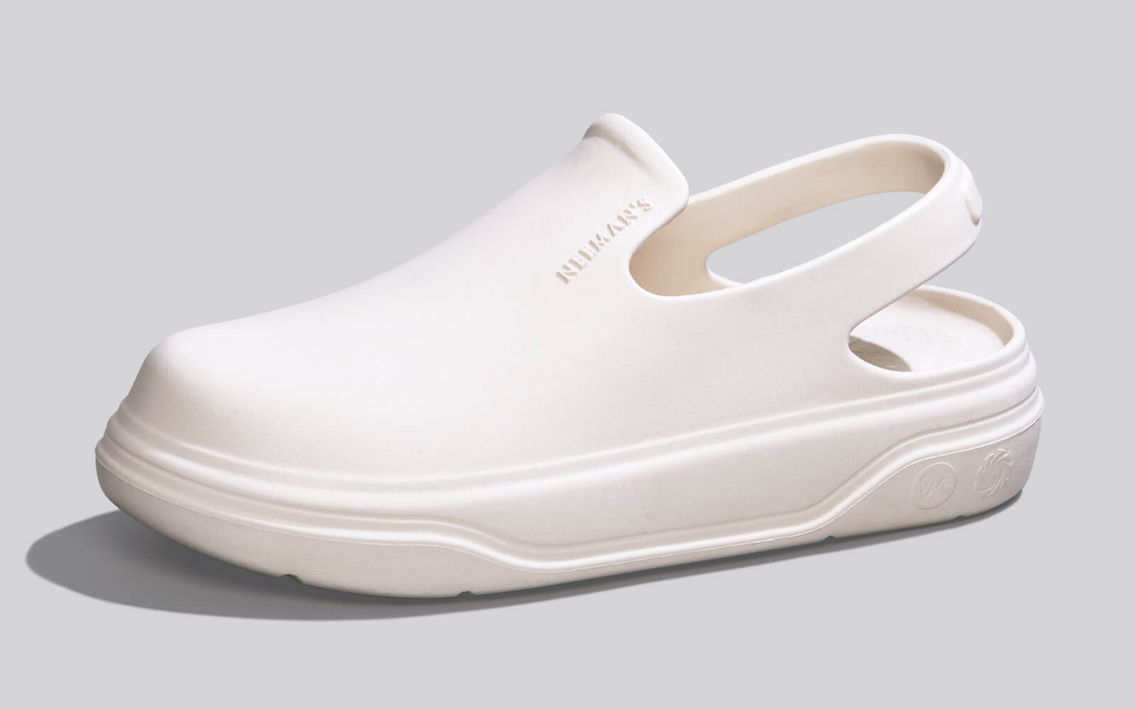 Cushers Clogs For Women : Ivory White