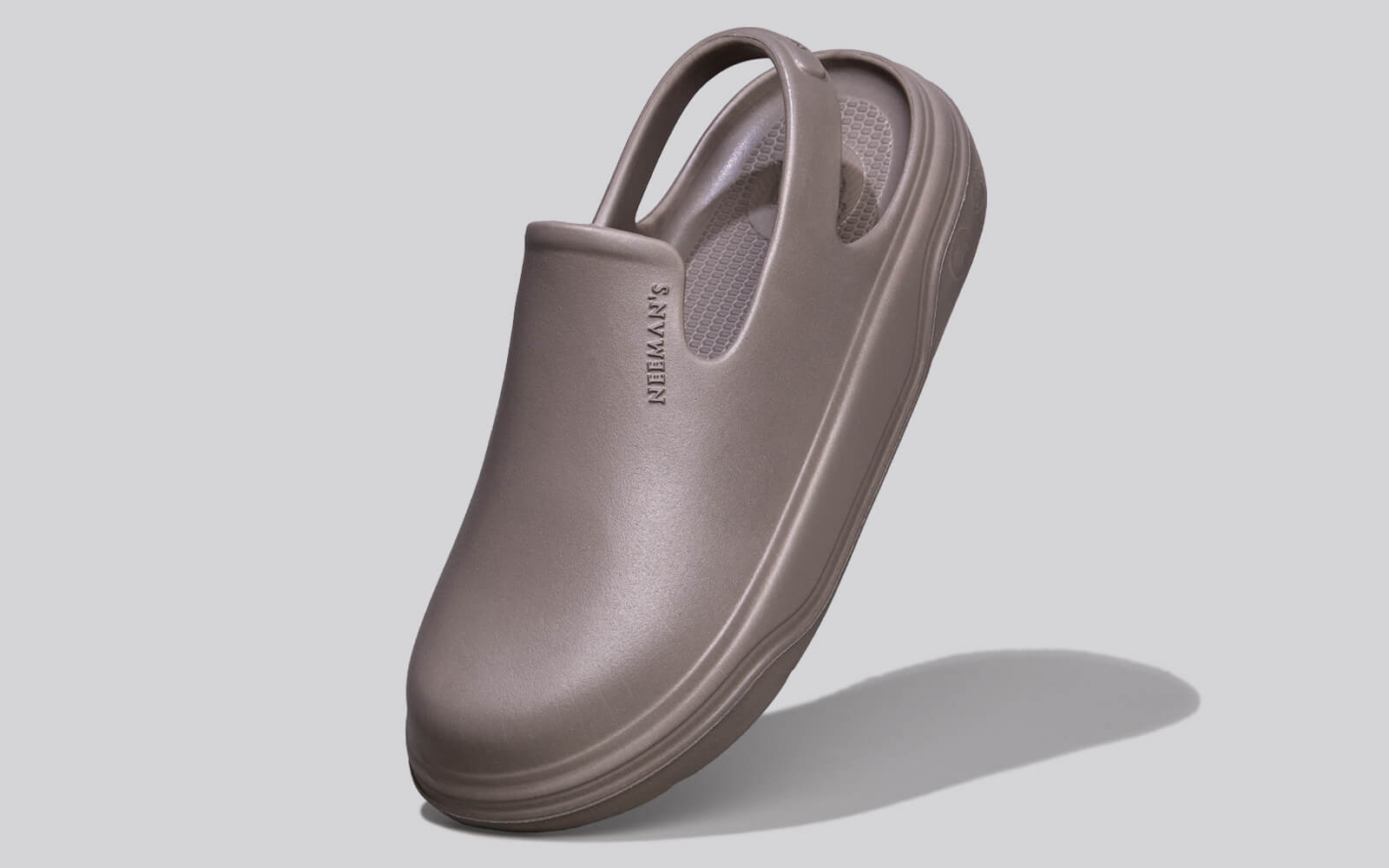 Cushers Clogs For Women : Goat Grey