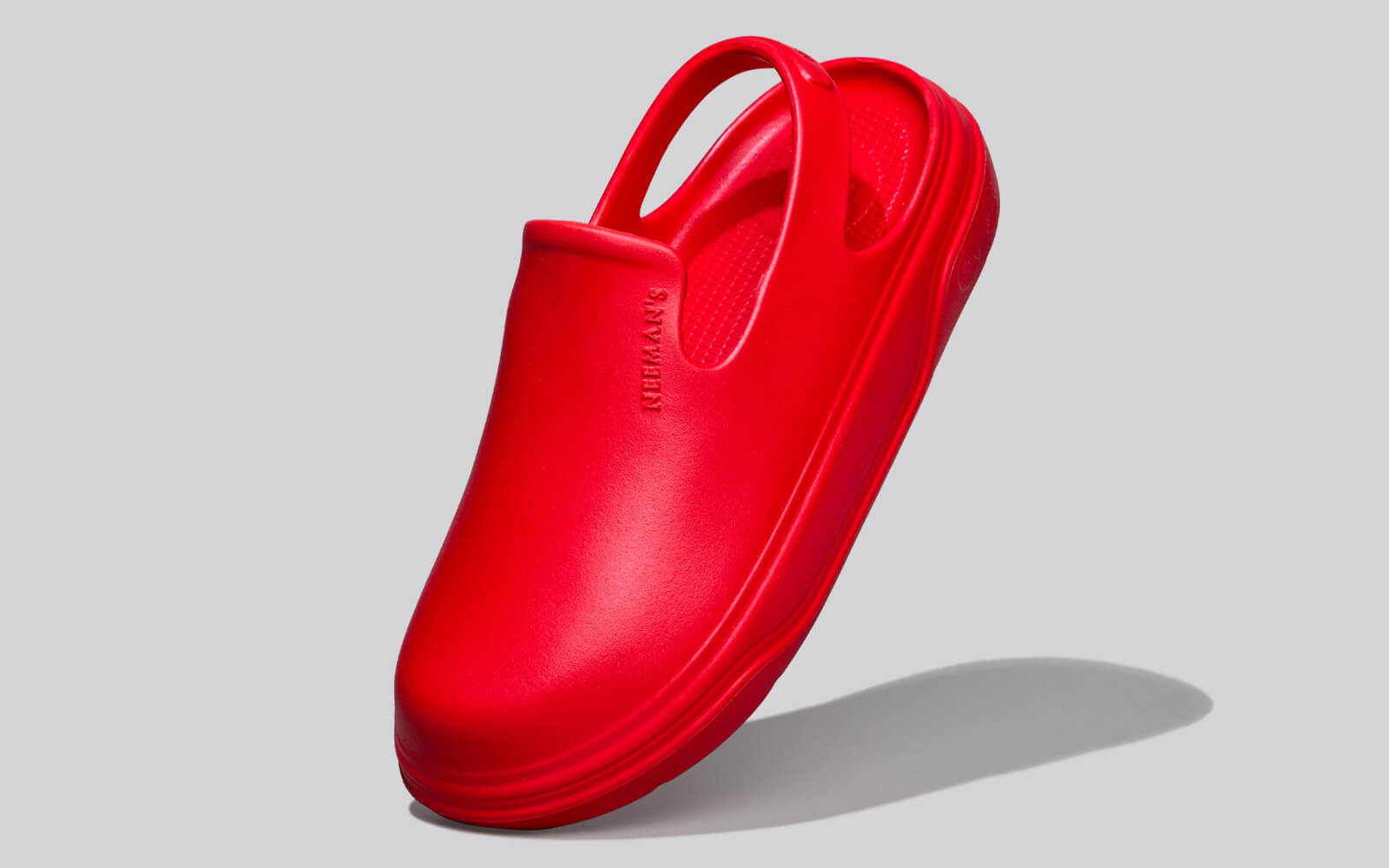 Cushers Clogs For Men : Red