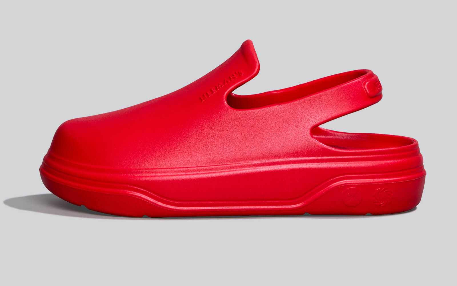 Cushers Clogs For Men : Red