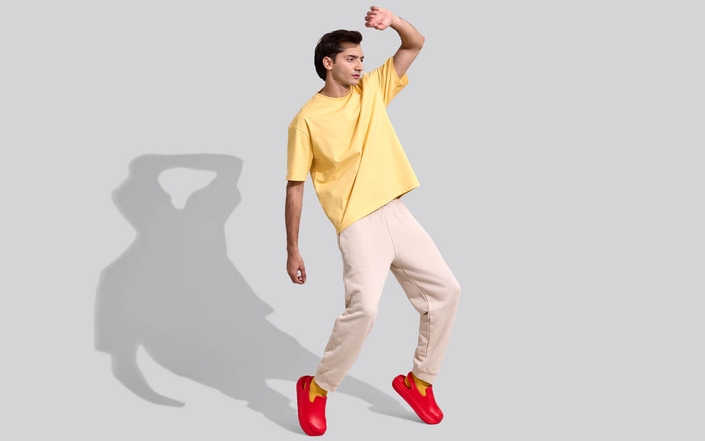 Cushers Clogs For Men : Red