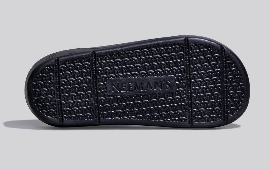 Cushers Slides For Men : Black