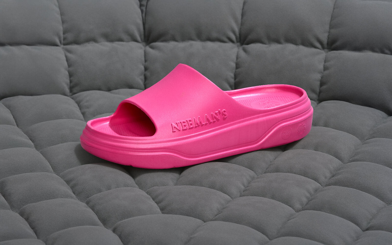 Cushers Slides For Women : Pink