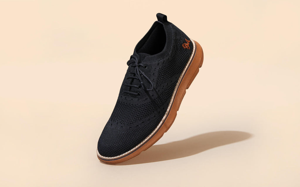 Dress Sneakers : Black Tan