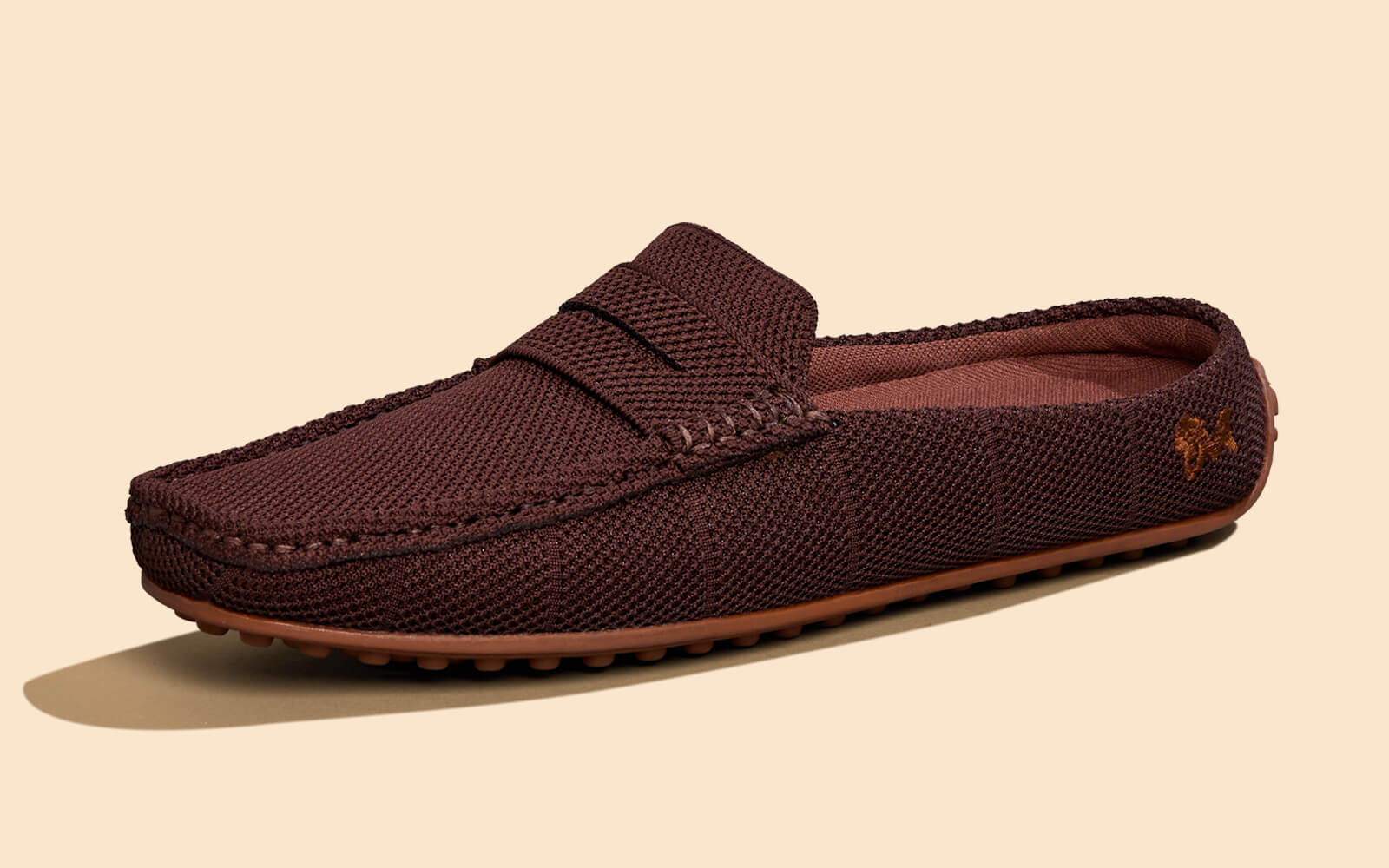 Relive Knit Mules : Tan